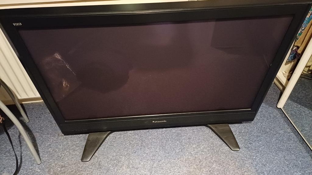 Goede gebruikte  TV panasonic voor klein prijsje, Ophalen, Gebruikt, Panasonic, 50 Hz