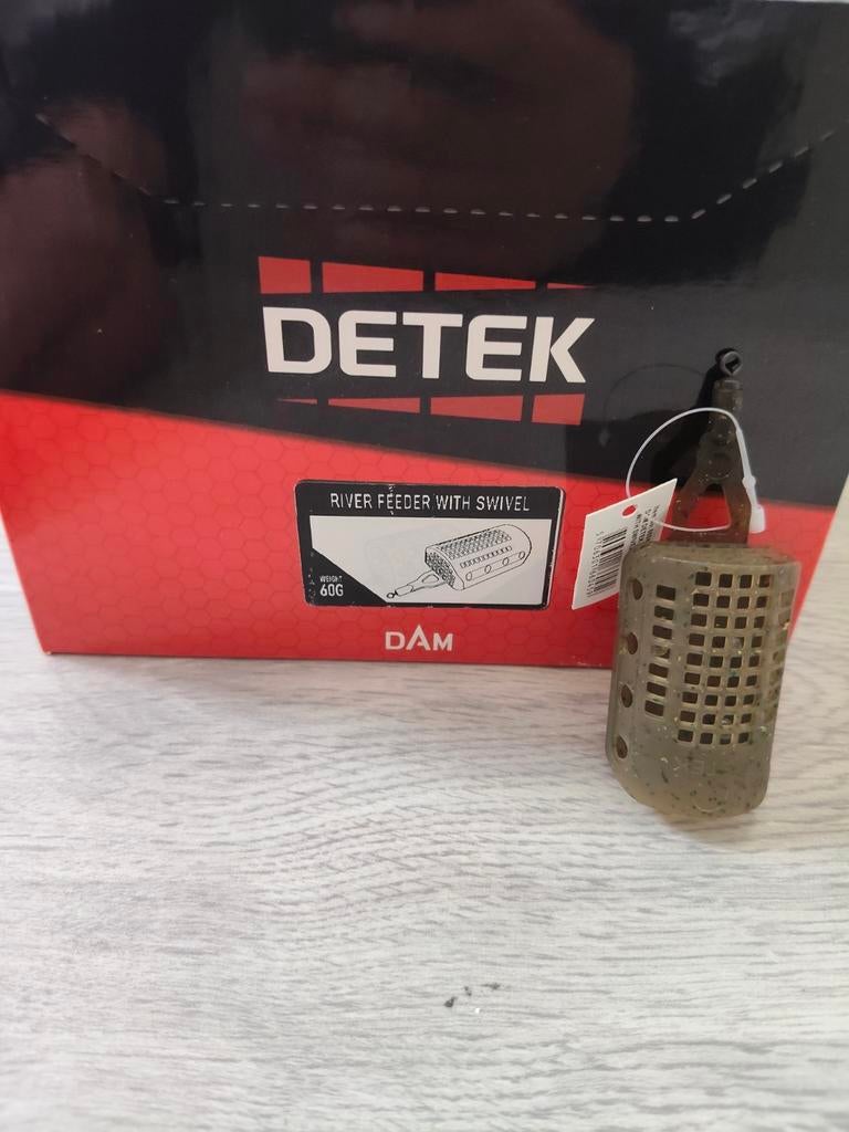 40 x stuks Dam Detek river feeder with swivel 60g, Ophalen of Verzenden, Nieuw