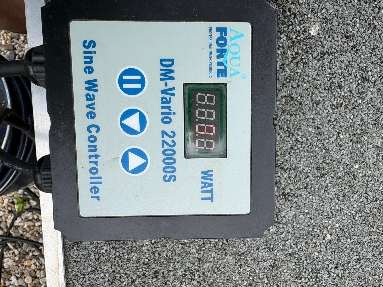 AquaForte DM-Vario 22000S Vijverpomp met controller, Ophalen, Gebruikt, Vijverpomp