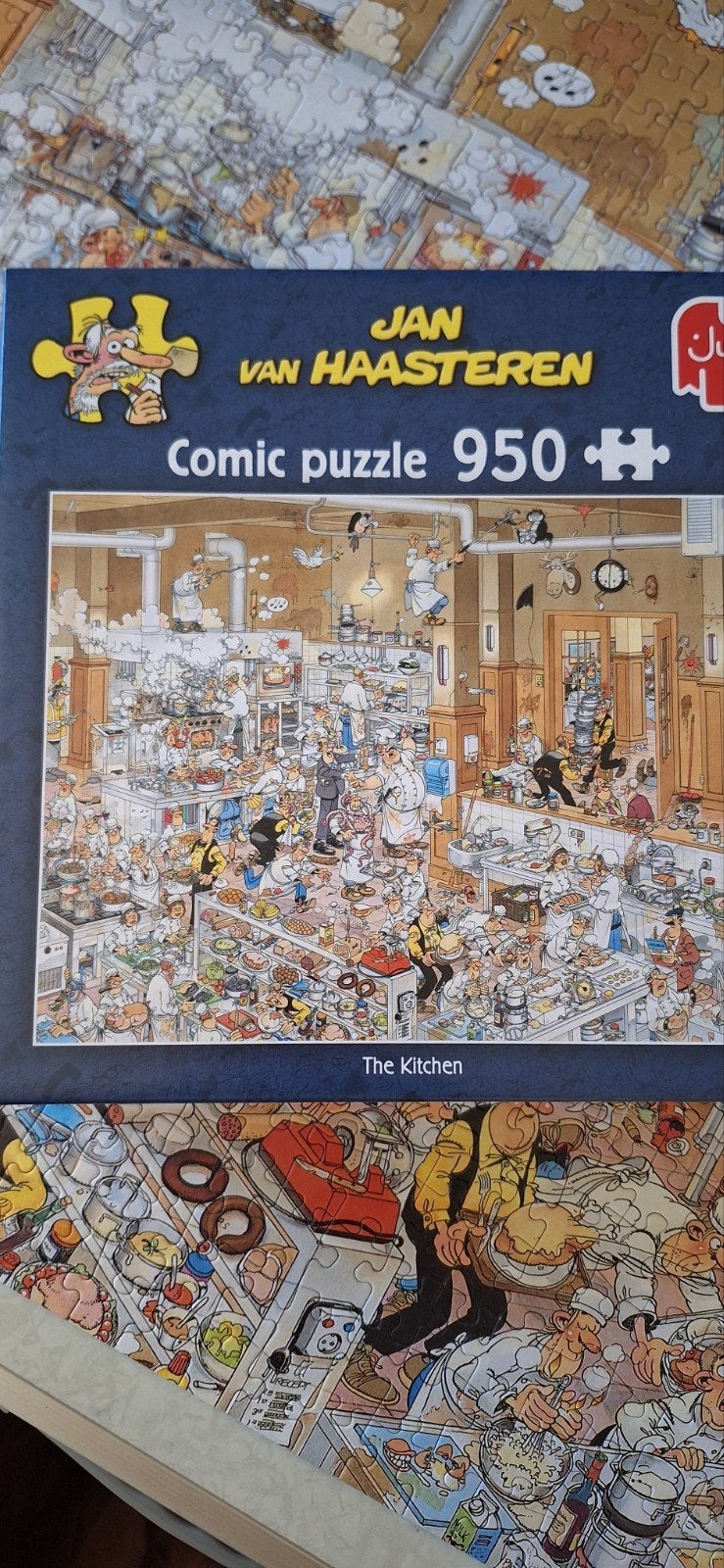 Jan van Haasteren the kitchen, Hobby en Vrije tijd, Ophalen, 500 t/m 1500 stukjes, Zo goed als nieuw