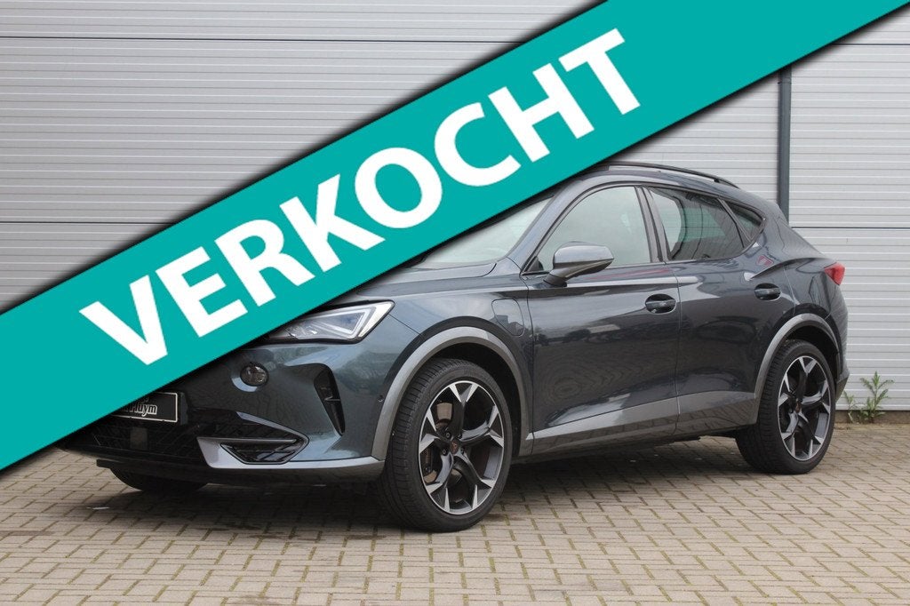 Cupra Formentor 1.4 e-Hybrid VZ Performance Trekhaak/Leder/M, Auto's, Cupra, Automaat, Gebruikt, 4 cilinders, Leder