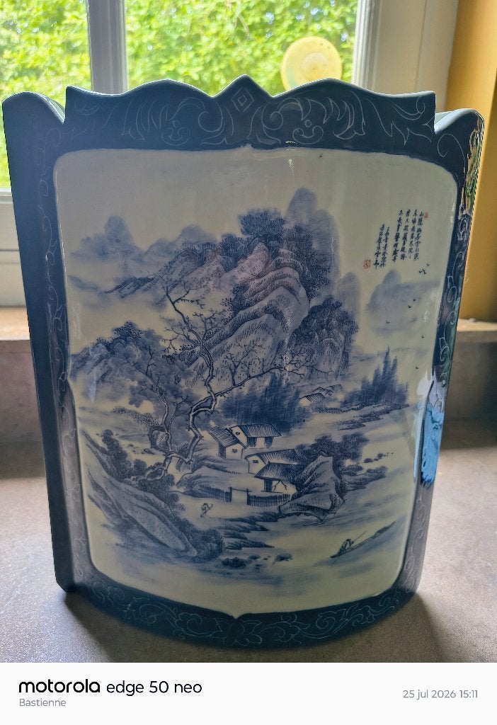Chinese vaas, Ophalen