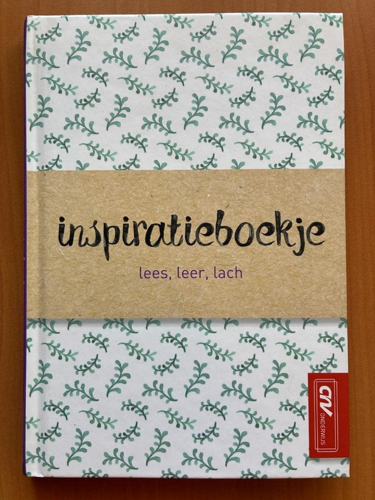 Inspiratieboekje lees, leer, lach-CNV OnderwijsCarla Huisman, Ophalen of Verzenden, Nieuw, Carla Huisman