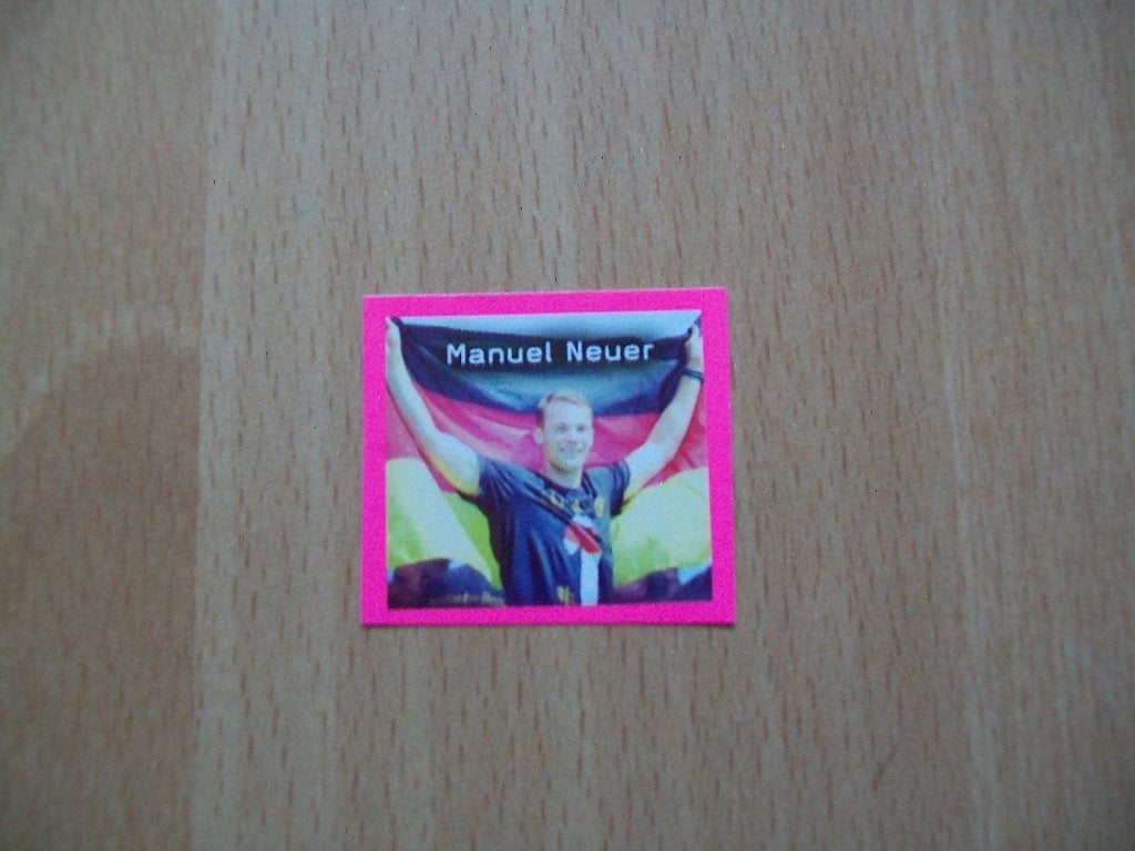 Sticker Manuel Neuer FC Bayern München Duits voetbalelftal, Verzamelen, Ophalen of Verzenden, Nieuw, Overige typen