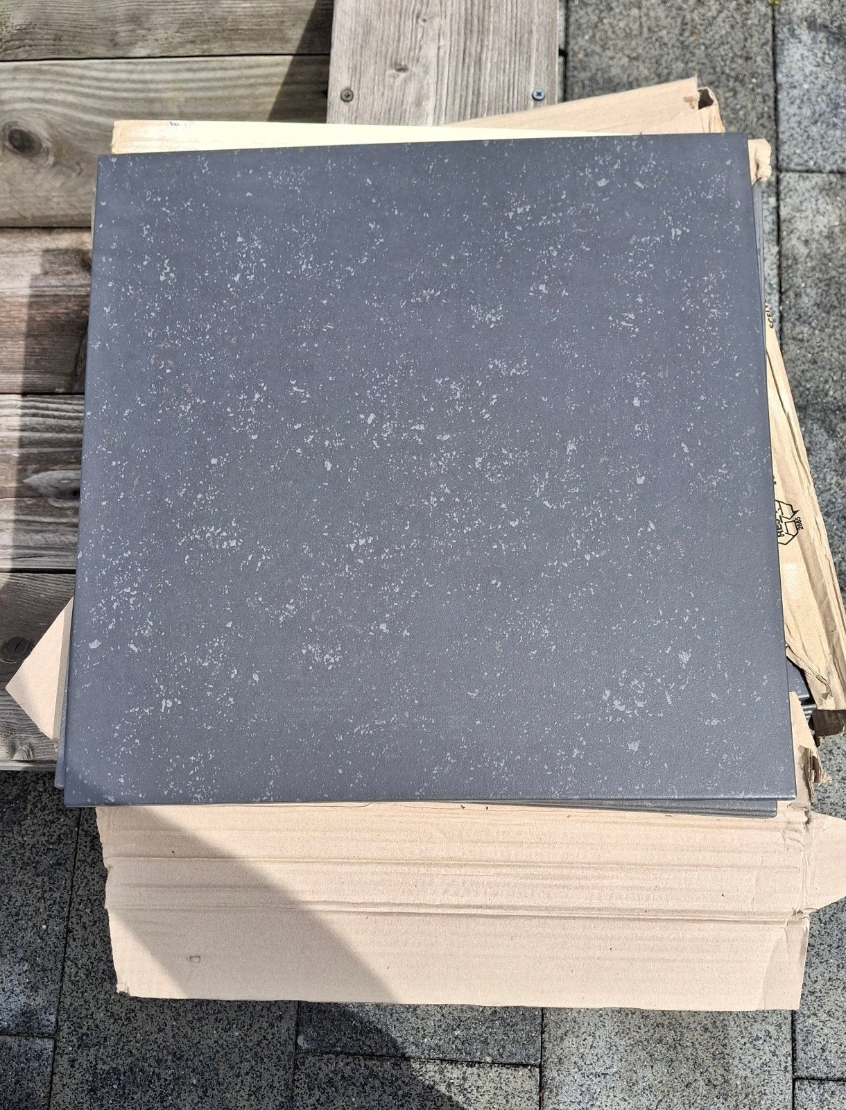 Vloertegels Antraciet 45 x 45, Doe-het-zelf en Verbouw, Tegels, Ophalen, 40 tot 60 cm, Keramiek, Nieuw