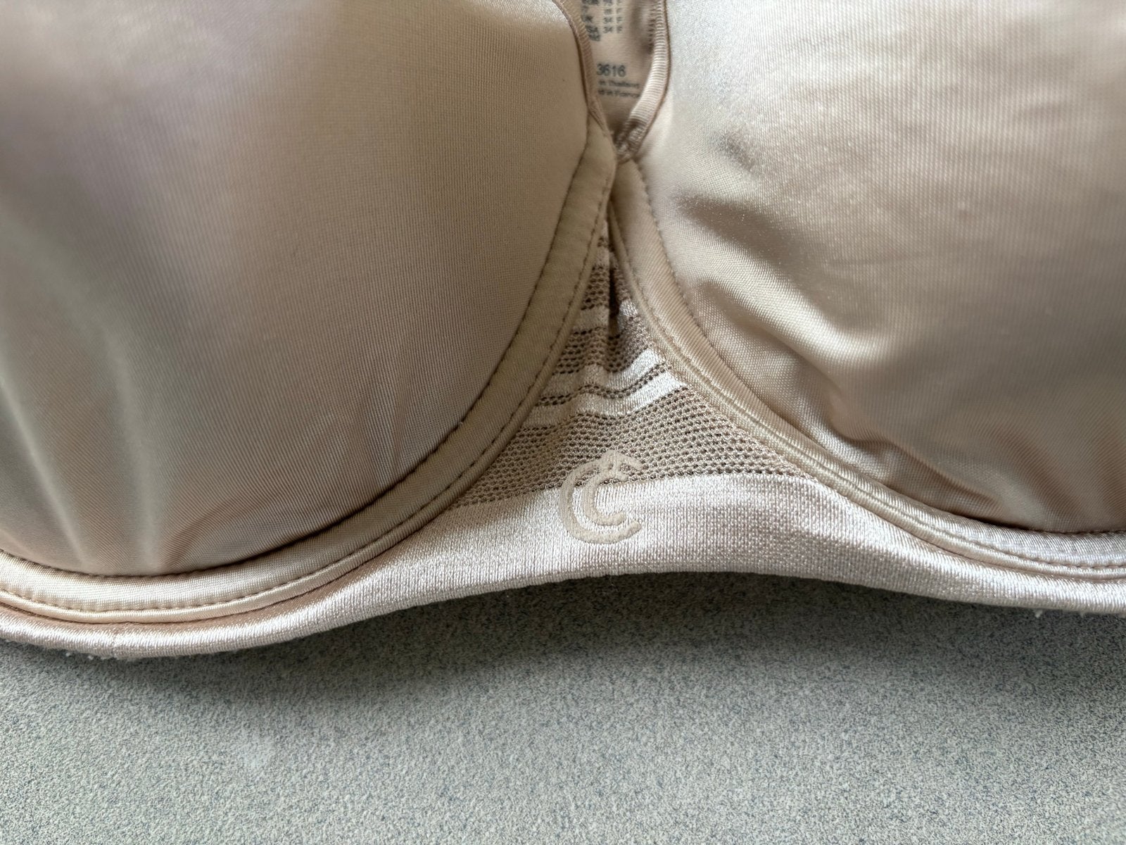 Chantelle T-shirt BH Nude - Maat 75F, Ophalen of Verzenden, Beige, BH