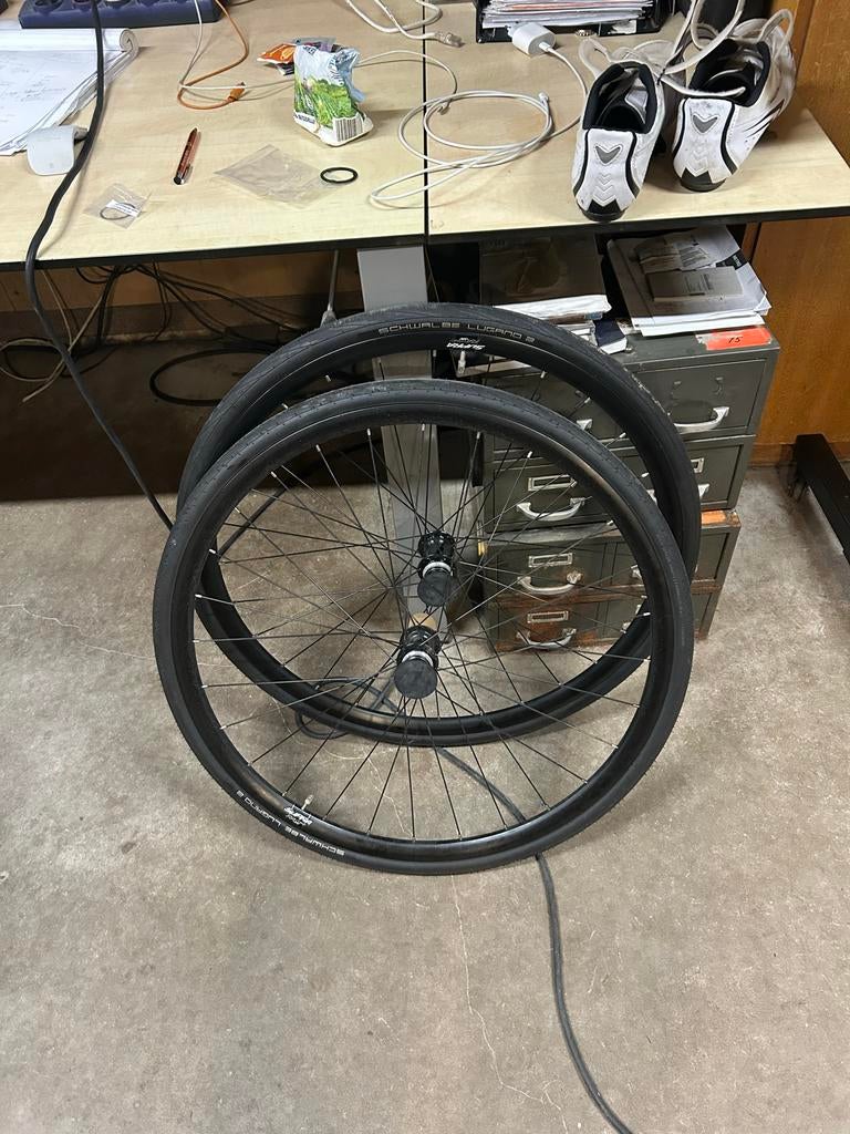Supra Racefiets Wielen 28mm met Schwalbe Lugano 2 Banden, Fietsen en Brommers, Fietsonderdelen, Ophalen, Gebruikt, Wiel