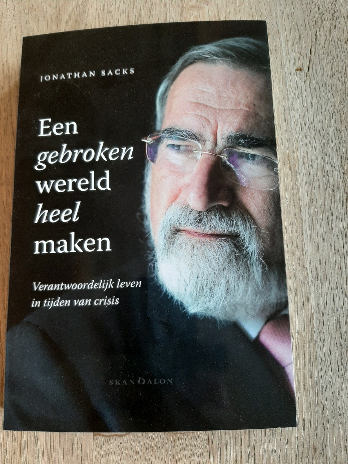 Een gebroken wereld heel maken - Jonathan Sacks, Boeken, Ophalen of Verzenden, Zo goed als nieuw, Jonathan Sacks, Nederland