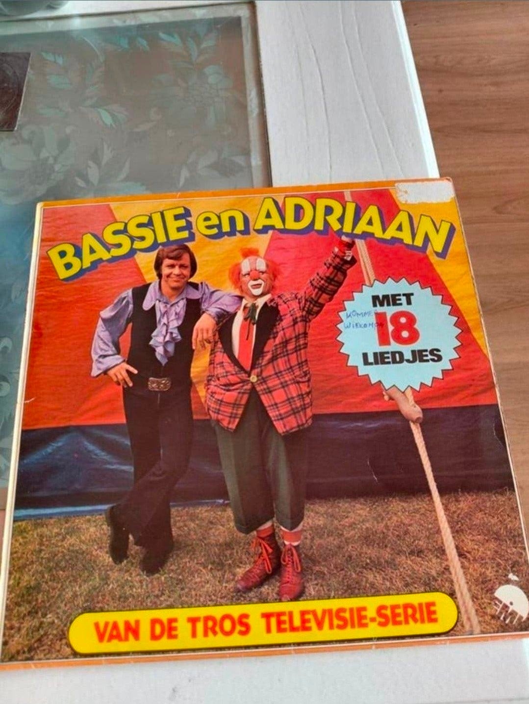 Bassie en Adriaan met 18 liedjes vinyl plaat. LP. 1978., LP, Ophalen of Verzenden, Zo goed als nieuw, 12 inch