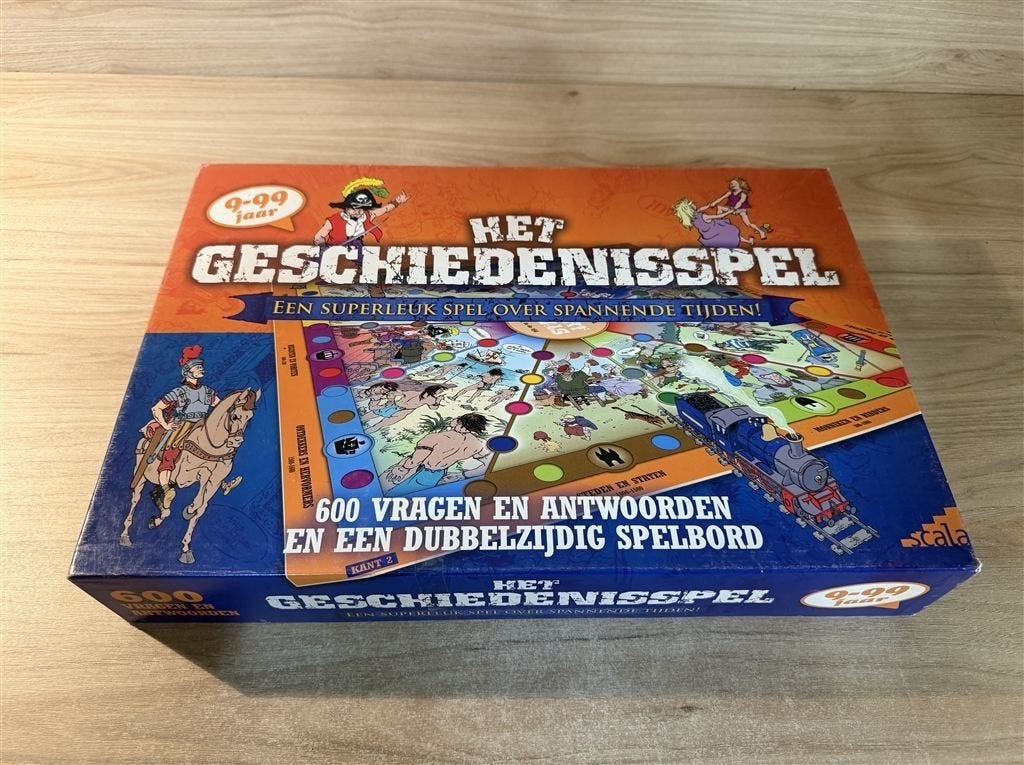 het geschiedenisspel - s6877, Verzenden, Zo goed als nieuw