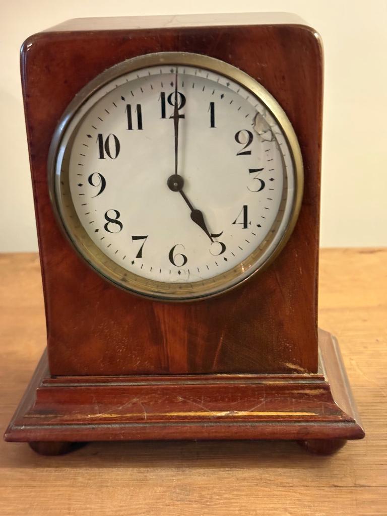 Oude Tafel-Pendule Klok jaren '30, Antiek en Kunst, Ophalen of Verzenden