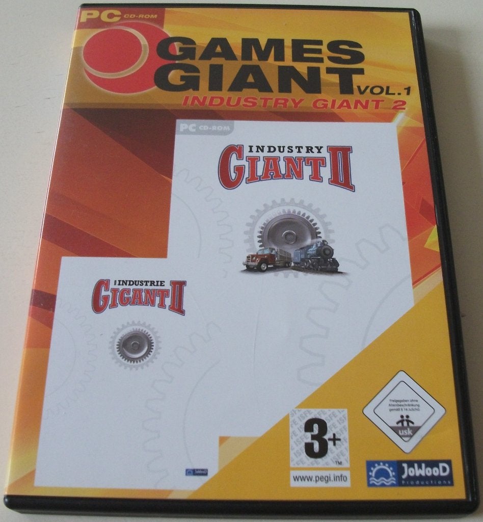 PC Game *** INDUSTRY GIANT II *** From Rags to Riches!, 1 speler, Ophalen of Verzenden, Zo goed als nieuw, Vanaf 3 jaar