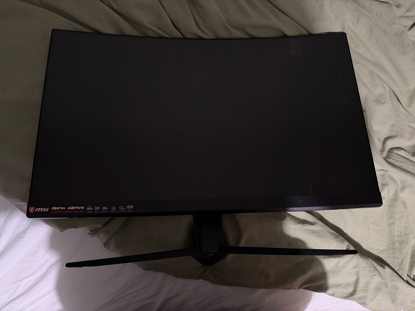 MSI Optix G27C4 Gaming Monitor - Scherm beschadigd, Ophalen, Niet werkend, Curved