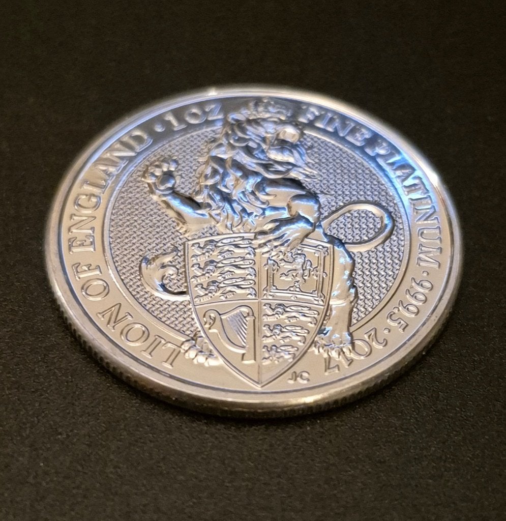 1 oz platina  verzamelmunten UNIKE👌💪, Ophalen of Verzenden, Overige landen