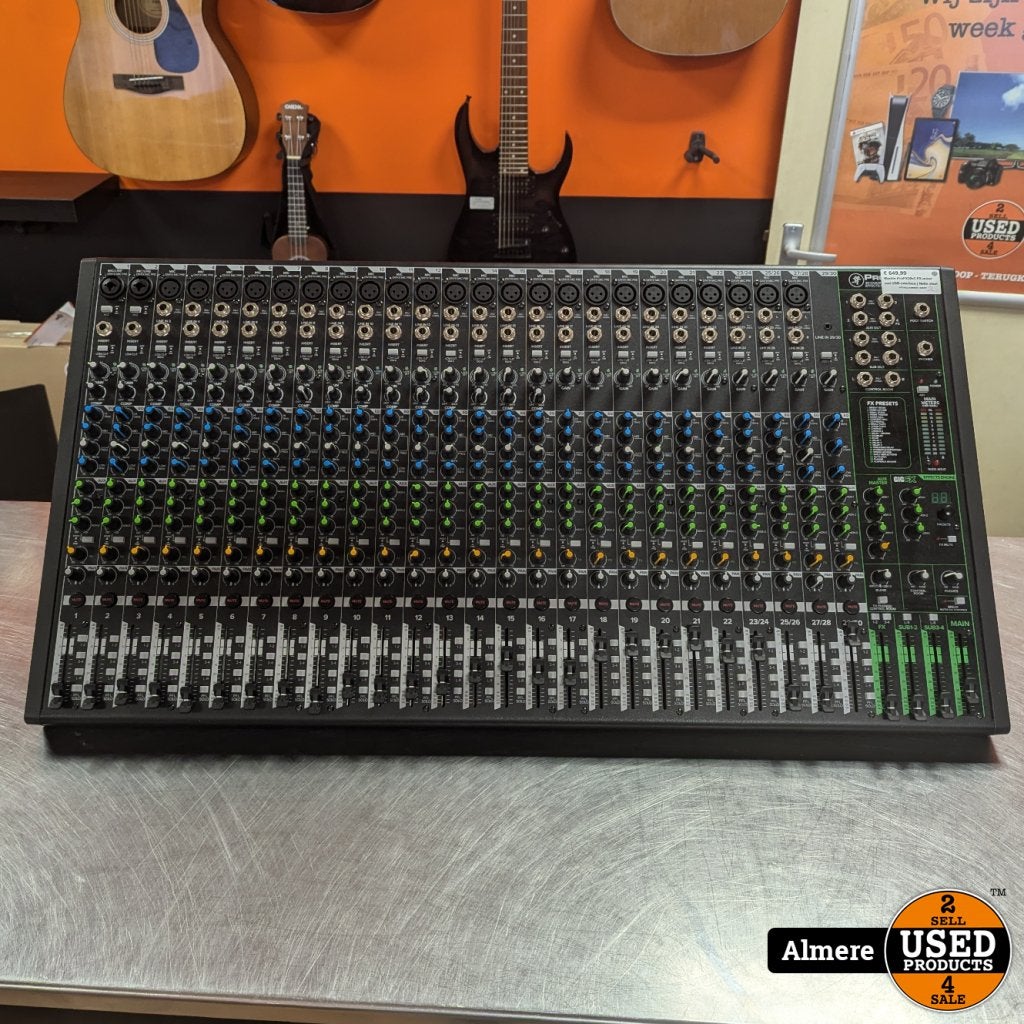 Mackie ProFX30v3 FX-mixer met USB-interface | Nette staat, Mackie, Gebruikt, https://mackie.com/contact, 16220 Wood-Red Road NE, Woodinville, WA 98072, Verenigde Staten