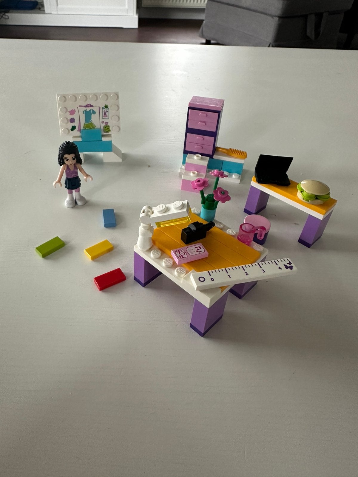 LEGO Friends set (nummer 3936): Emma's Ontwerpstudio, Lego, Friends, Zo goed als nieuw, Complete set