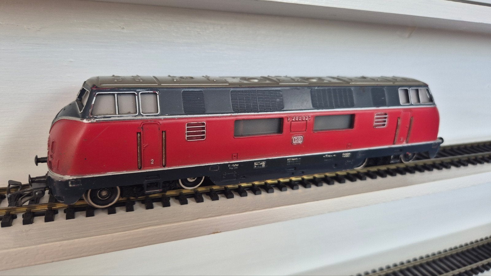 Iconische Märklin (#3021) V200 met metalen kap., Wisselstroom, Gebruikt, Locomotief, Verzenden