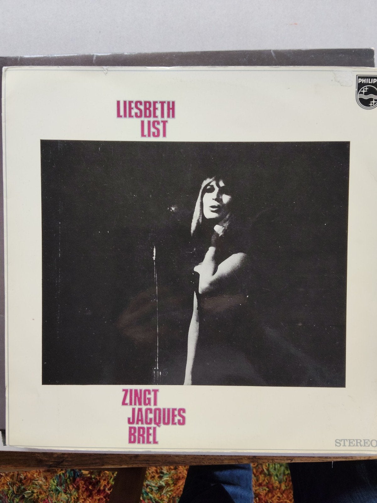 Liesbeth List zingt Jacques Brel LP (Philips, Stereo), Cd's en Dvd's, LP, Gebruikt, Overige genres, Ophalen of Verzenden