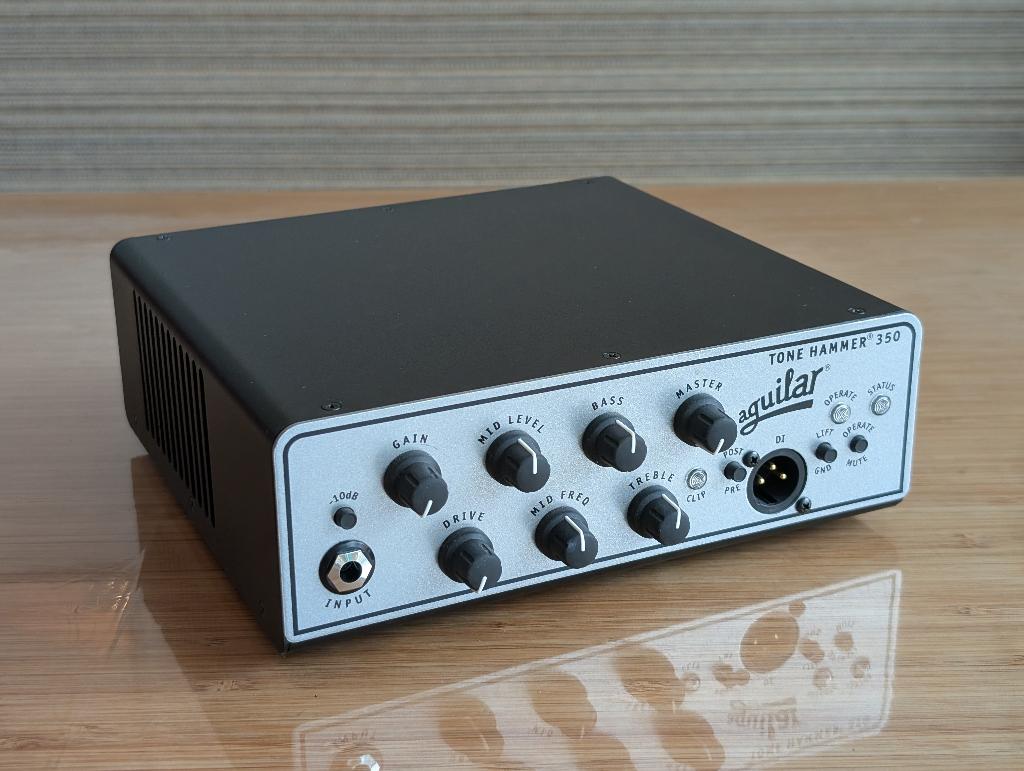 Aguilar Tone Hammer 350 (nieuw binnenwerk), Muziek en Instrumenten, Versterkers | Bas en Gitaar, Gebruikt, Basgitaar, 100 watt of meer