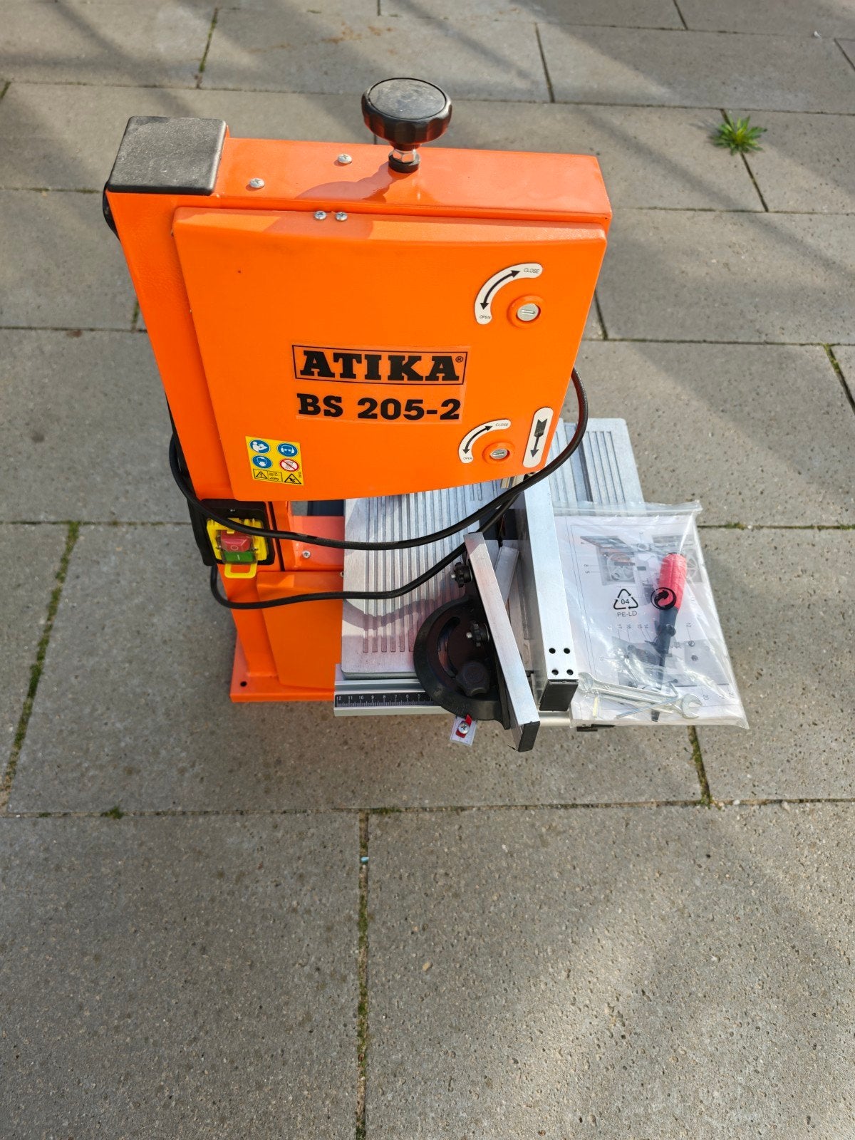 Atika BS 205-2 Lintzaag - Zo goed als nieuw, Doe-het-zelf en Verbouw, Gereedschap | Zaagmachines, Ophalen, Minder dan 30 mm, Atika