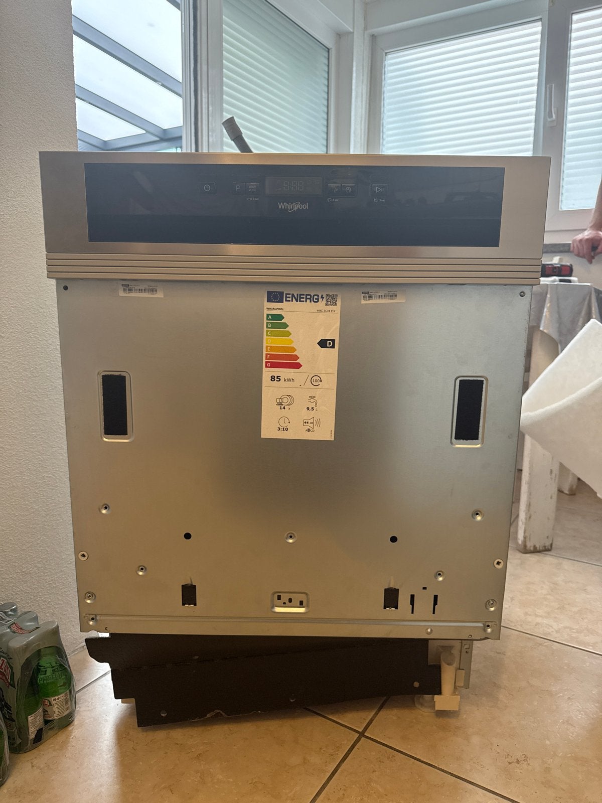 Whirlpool vaatwasser - printplaat defect, verder in orde, Ophalen, 60 cm of meer, Inbouw, Niet werkend