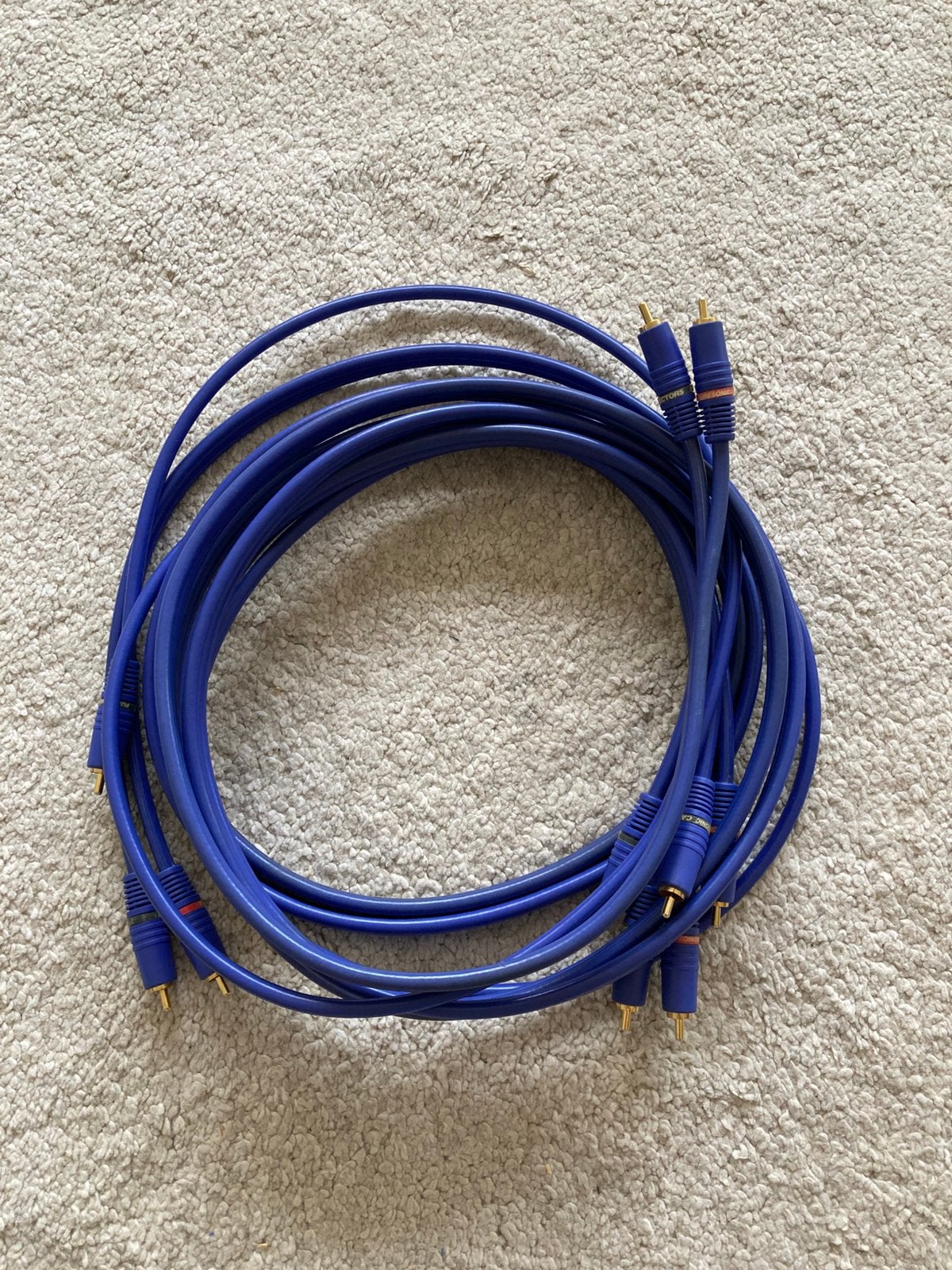 Pure Sonic interlink 2x2m + 1x2m, Audio, Tv en Foto, Audiokabels en Televisiekabels, Ophalen, Gebruikt, Minder dan 2 meter, Interlink-kabel