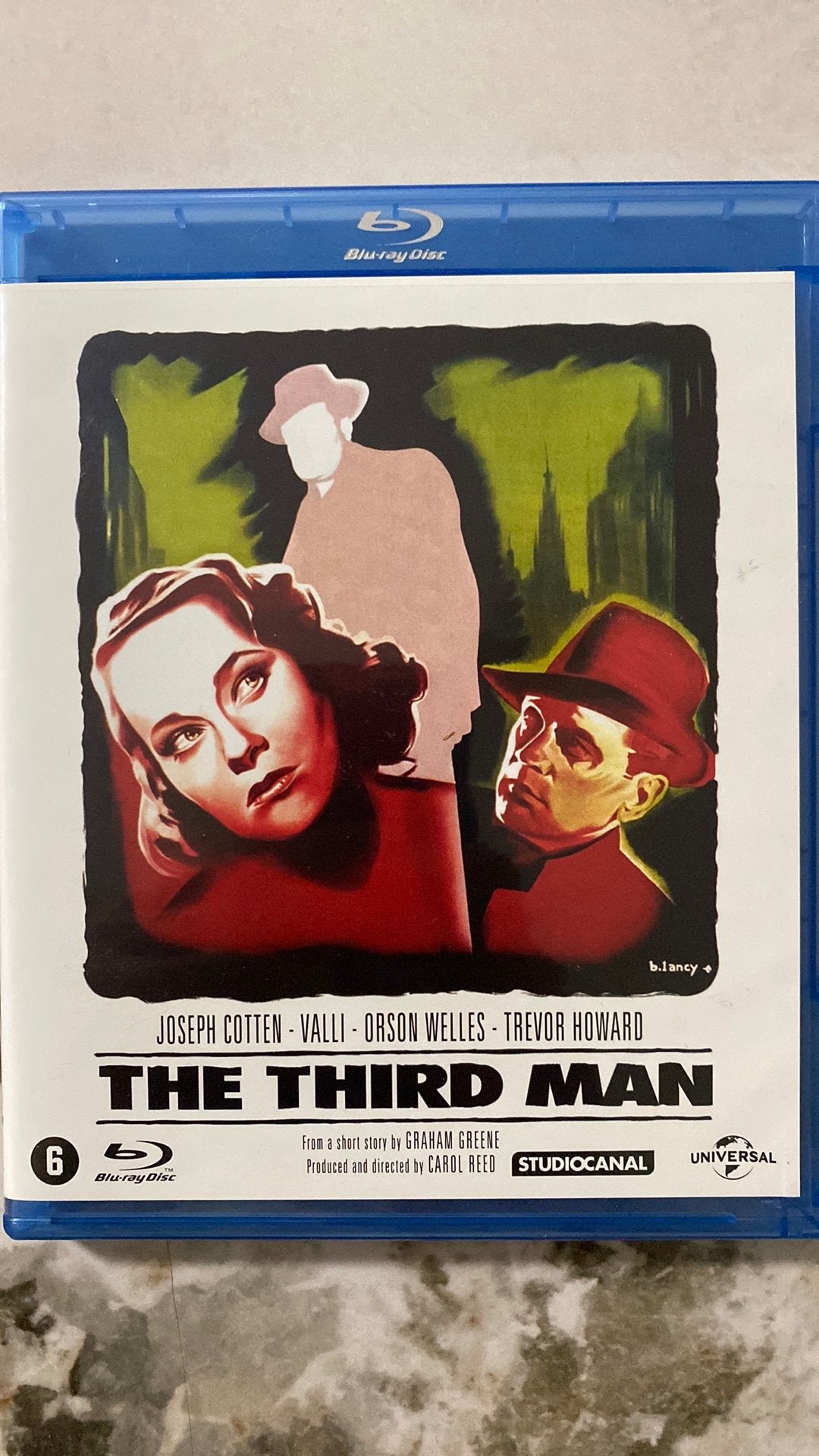 The third man blu ray NL versie, Ophalen of Verzenden, Zo goed als nieuw, Klassiekers