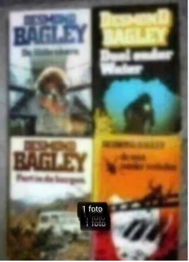 4 uitgaves van Desmond Bagley., Boeken, Ophalen of Verzenden, Gelezen