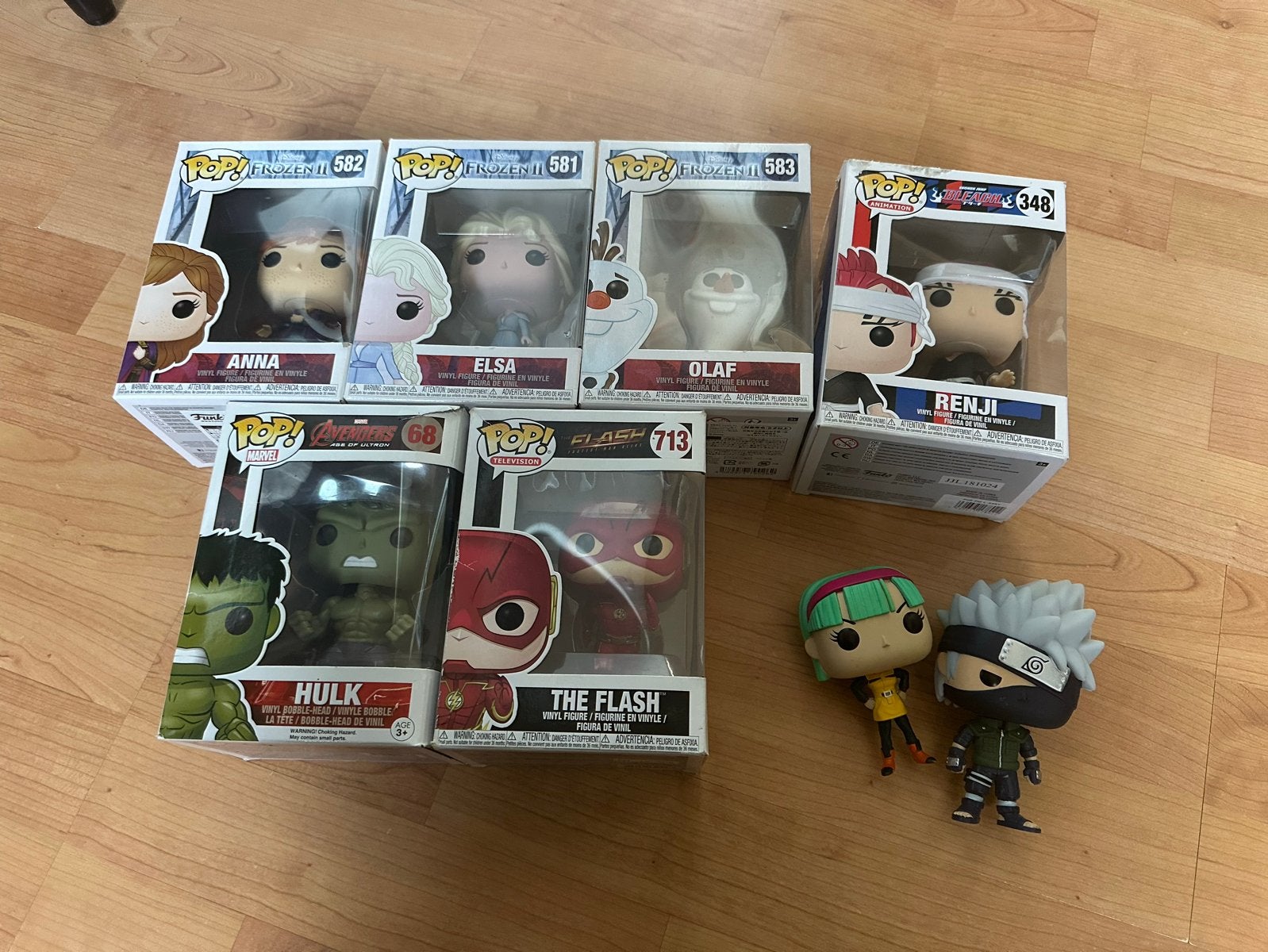 Funko Pop Collectie: Frozen, Superhelden, Anime, Ophalen of Verzenden, Gebruikt