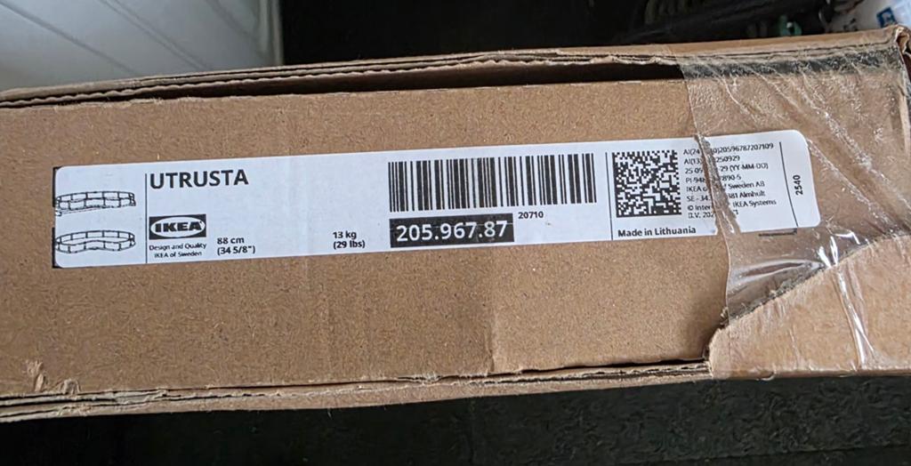 Nieuwe IKEA UTRUSTA plank 88 cm - Ongeopend, Overige typen, IKEA, Nieuw, Ophalen of Verzenden
