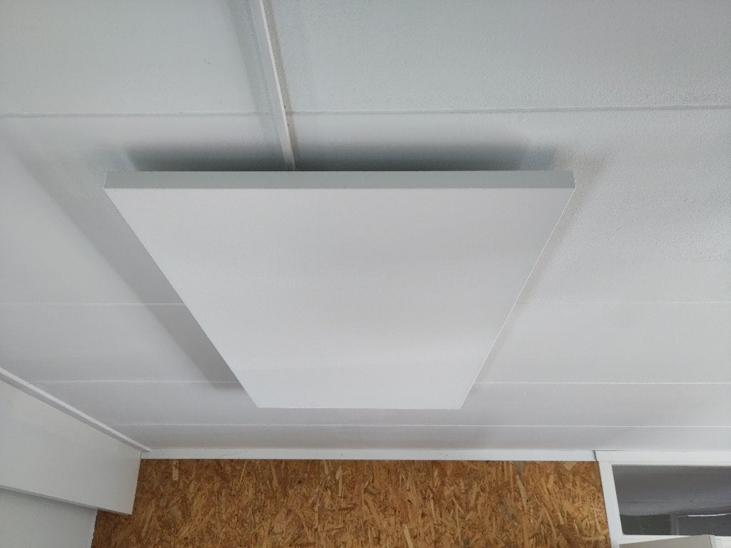 2x 600W infrarood paneel + thermostaat, Doe-het-zelf en Verbouw, Verwarming en Radiatoren, Ophalen, 30 tot 80 cm, 500 tot 800 watt