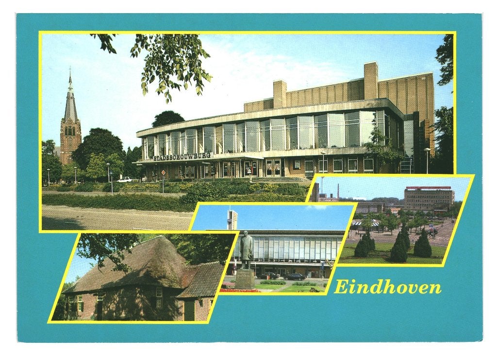 37670 Eindhoven N Br jr 60 70 Wederopbouw Onbeschreven, Ophalen of Verzenden, 1960 tot 1980, Ongelopen, Noord-Brabant