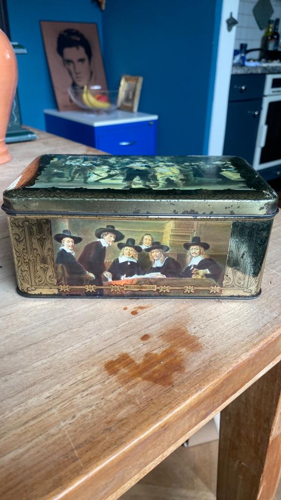 Sigarenblik Rembrandt, Verzamelen, Blikken, Ophalen, Zo goed als nieuw, Overige