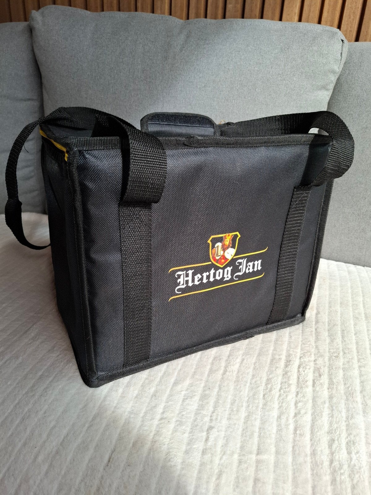 Hertog Jan koeltas met losse verdeler, Ophalen of Verzenden, Zo goed als nieuw, Koeltas, Koelelement