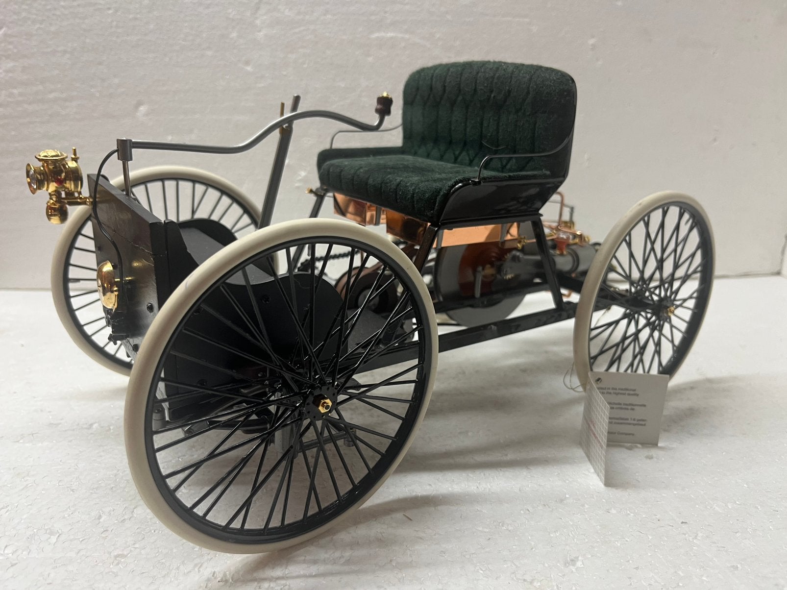 1:6 Franklin Mint Models , Ford Quadricycle 1896 , Zeldzaam, Ophalen of Verzenden, Zo goed als nieuw, Auto