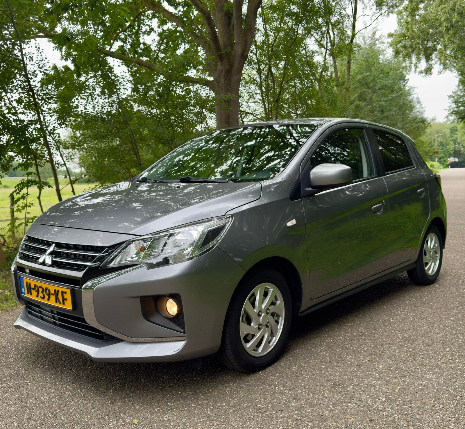 Mitsubishi Space Star 1.2L Intense, meest LUXE Uitvoering!, Auto's, Mitsubishi, Particulier, Space Star, ABS, Achteruitrijcamera