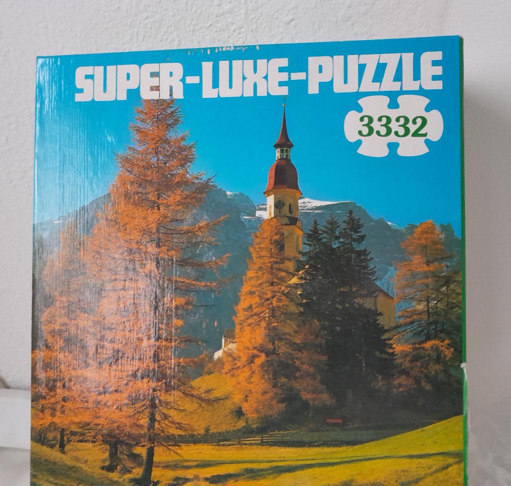 Berglandschap puzzel 3332 stukjes (Schmid) - kopen of ruilen, Ophalen, Meer dan 1500 stukjes, Gebruikt, Legpuzzel