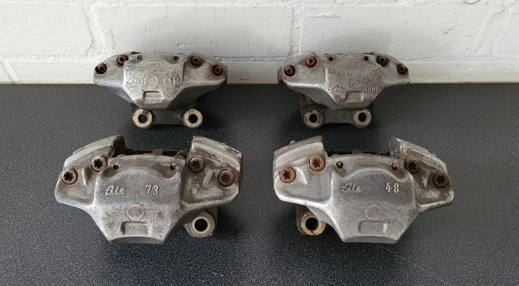 Set ATE remklauwen Alfa Romeo Giulia Junior Spider 1300/1600, Ophalen of Verzenden, Gebruikt, Alfa Romeo