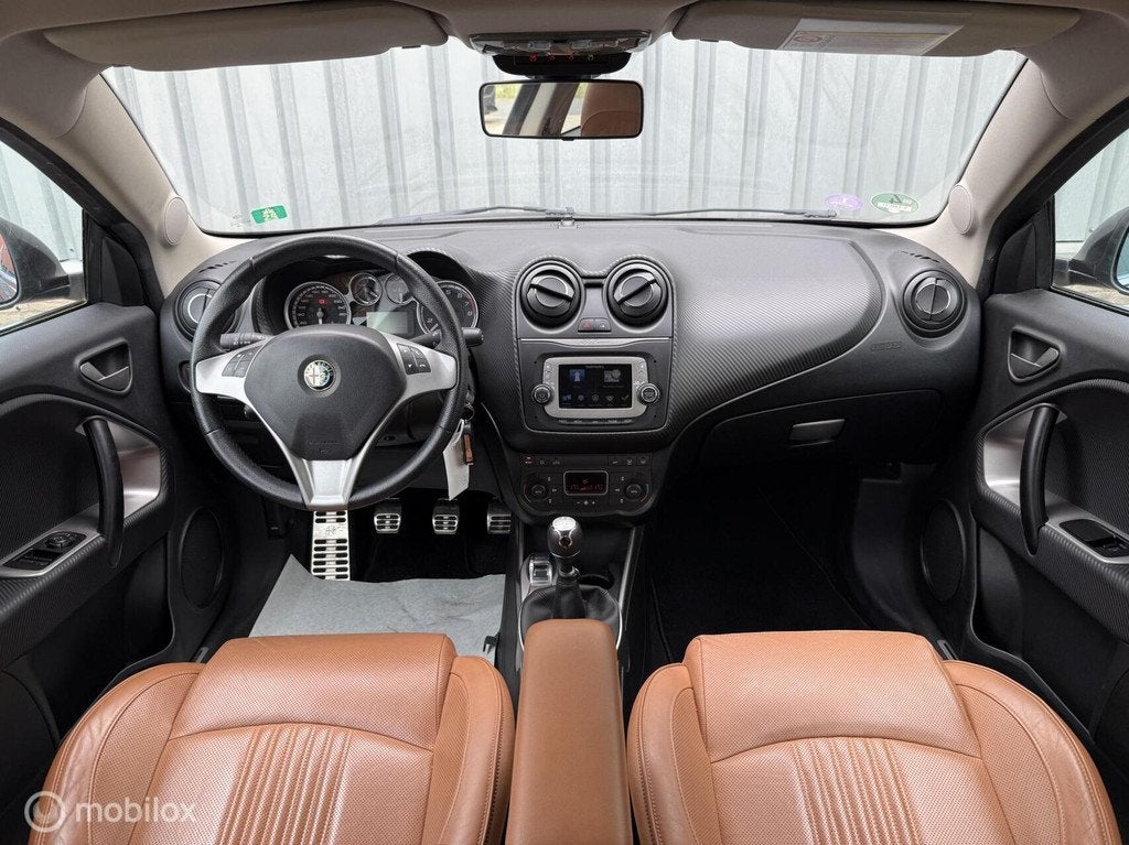 Alfa Romeo MiTo 0.9 TwinAir Esclusivo | Leder | Cruise | ECC, Voorwielaandrijving, Euro 6, 49 €/maand, Handgeschakeld