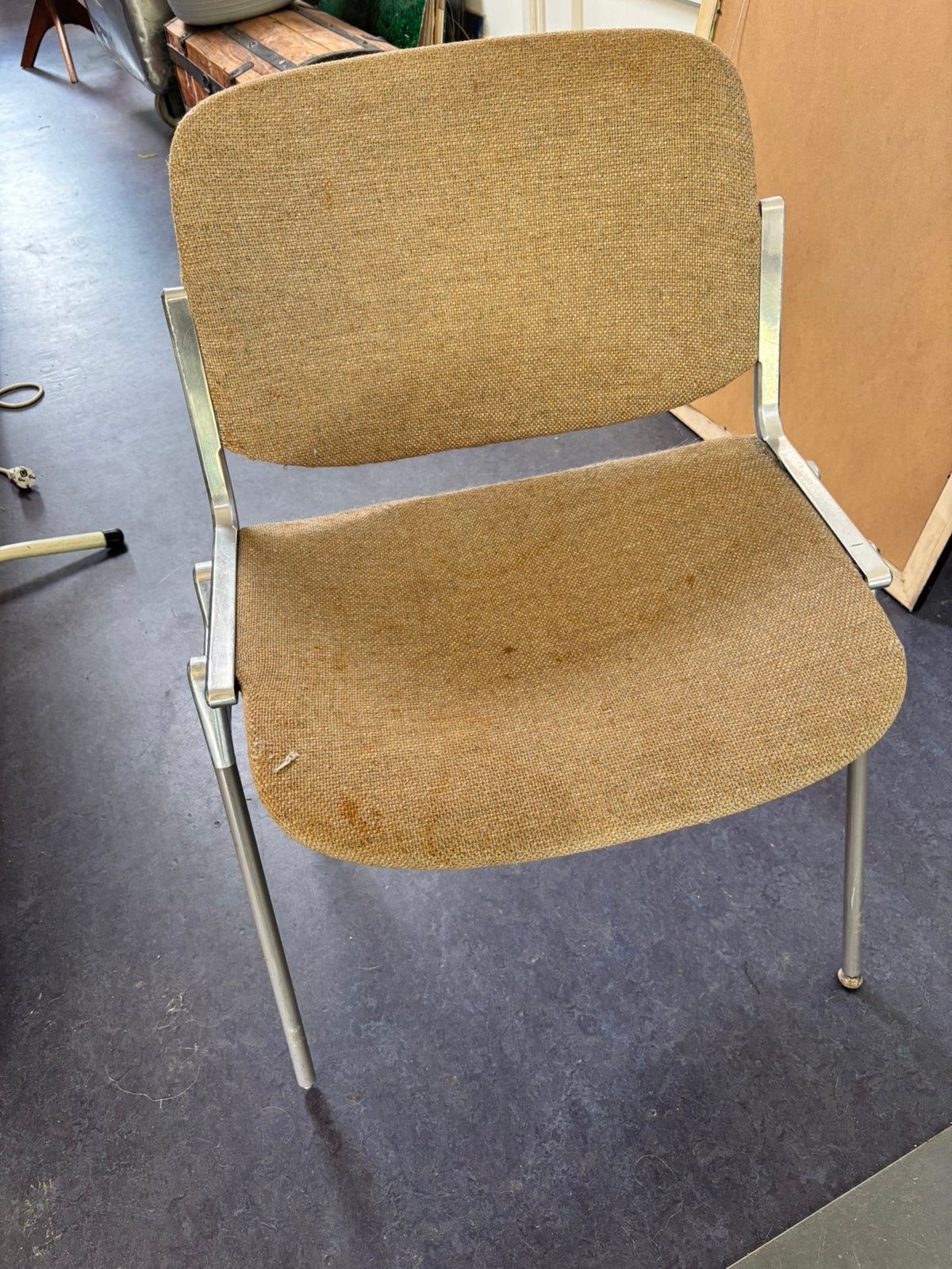Castelli stoelen 5 stuks, Ophalen, Gebruikt, Bruin, Castelli