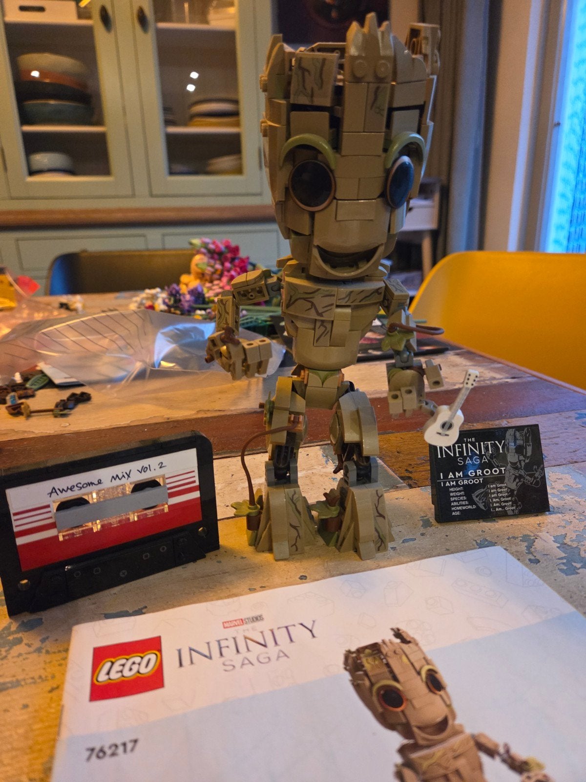 LEGO Marvel I Am Groot (76217) - Zo goed als nieuw, Marvel, Lego, Compleet, Ophalen of Verzenden