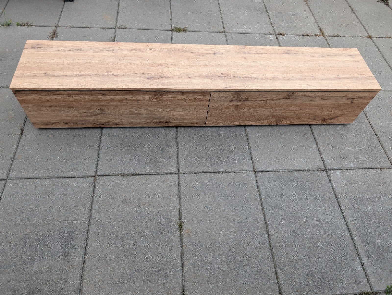 TV Meubel, Ophalen, 150 tot 200 cm, Zo goed als nieuw, Minder dan 100 cm