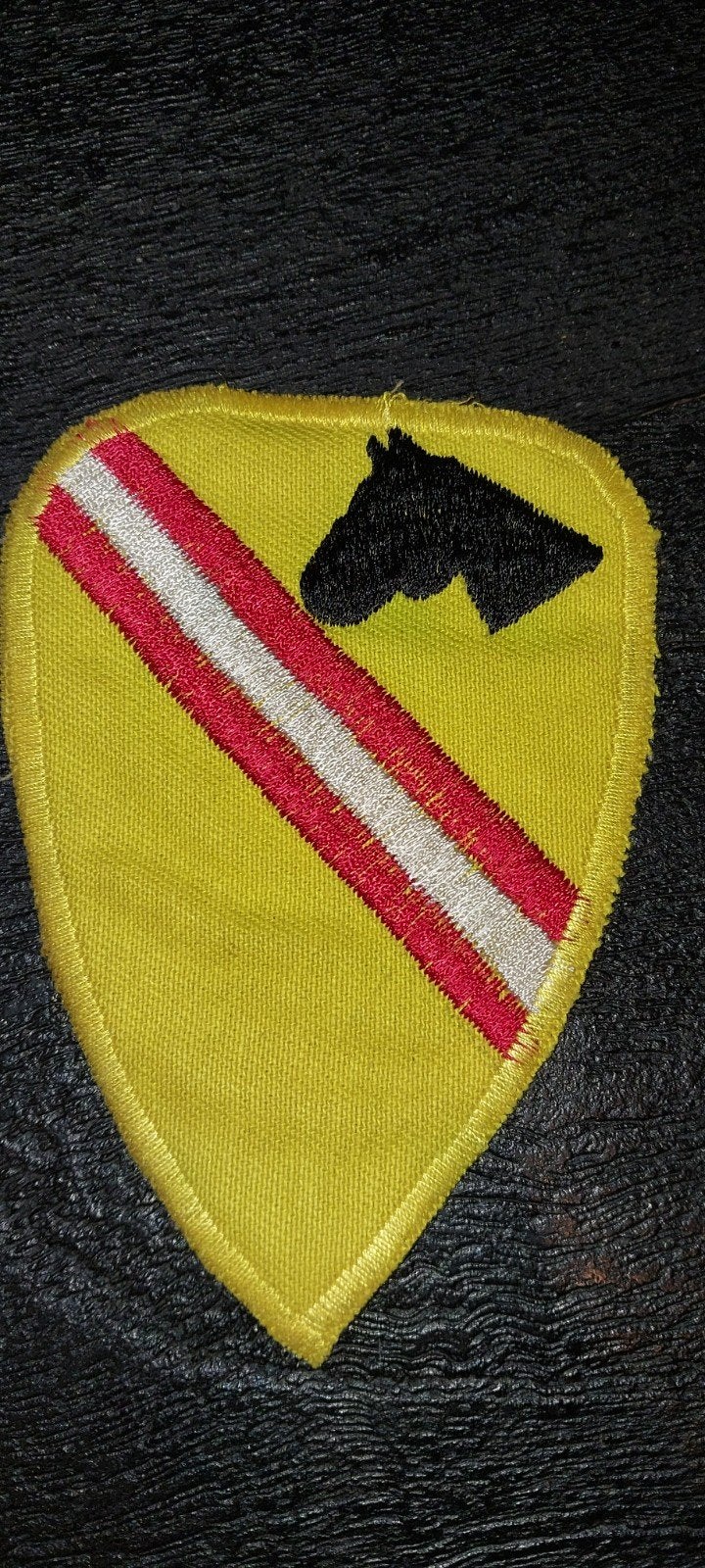 US ARMY 1st CAVALRY DIVISION MEDICAL SQUADRON PATCH..lokale, Verzamelen, Ophalen of Verzenden, Landmacht, Amerika, Embleem of Badge