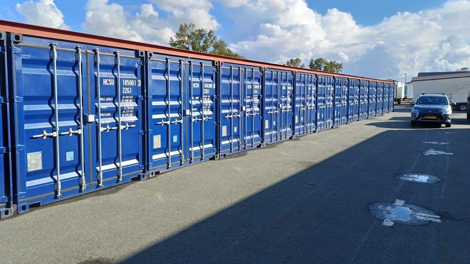 te huur nieuwe  20 foot containers, Ophalen of Verzenden