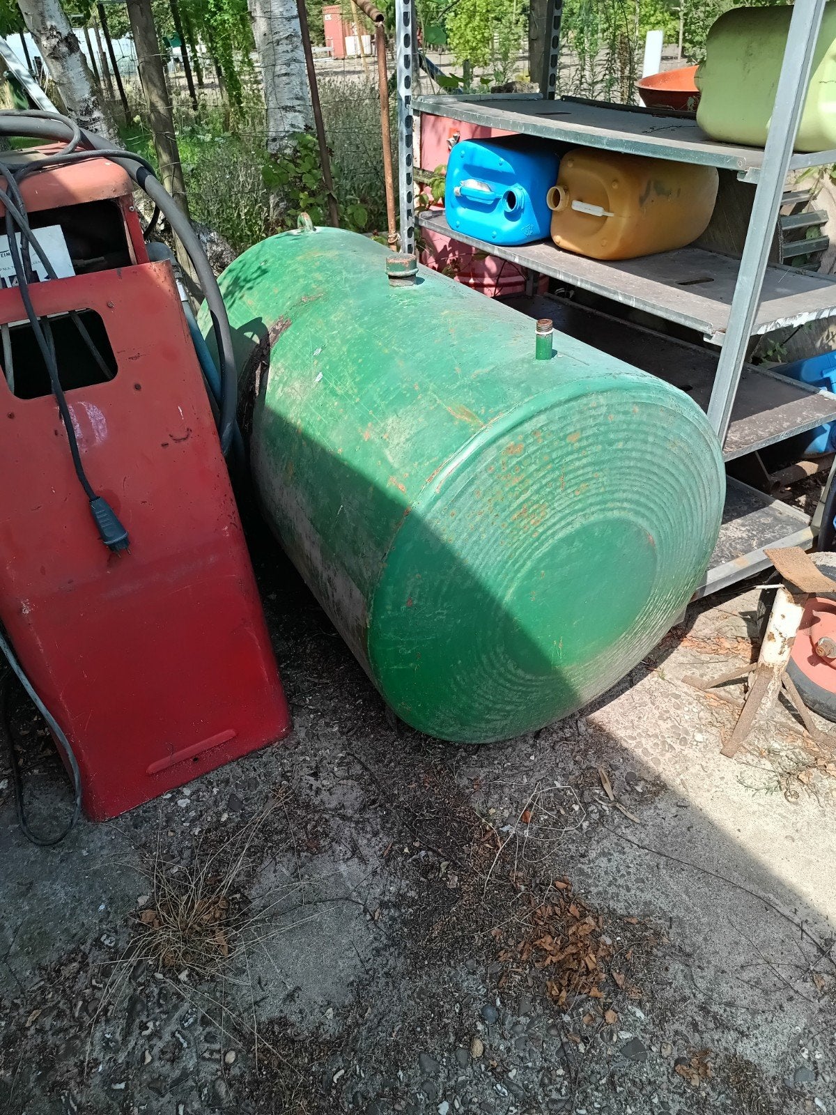 Regenton, watertank, dieseltank brandton 600ltr, 150 liter of meer, Ophalen, Gebruikt, Metaal