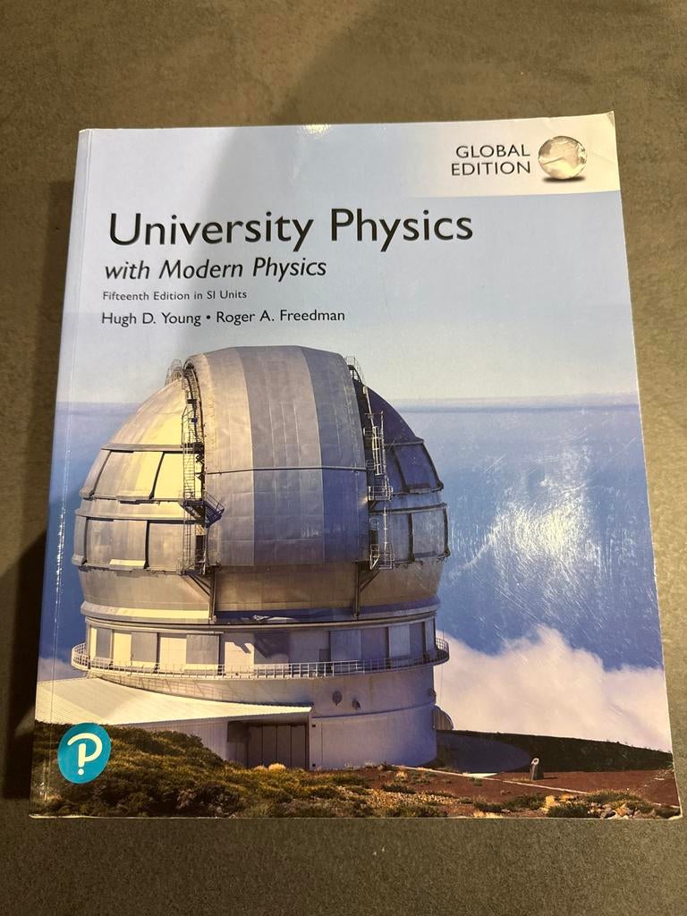 University Physics with Modern Physics 15th edition, Ophalen of Verzenden, Beta, Gelezen, WO