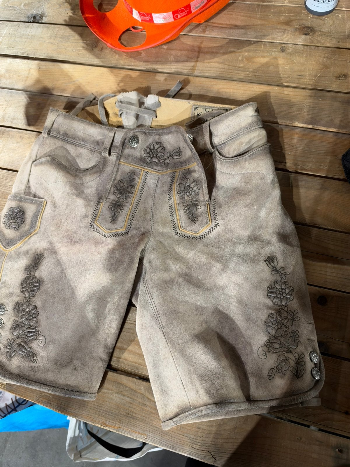 Lederhosen Echt Leer!, Ophalen, Zo goed als nieuw, Overige thema's