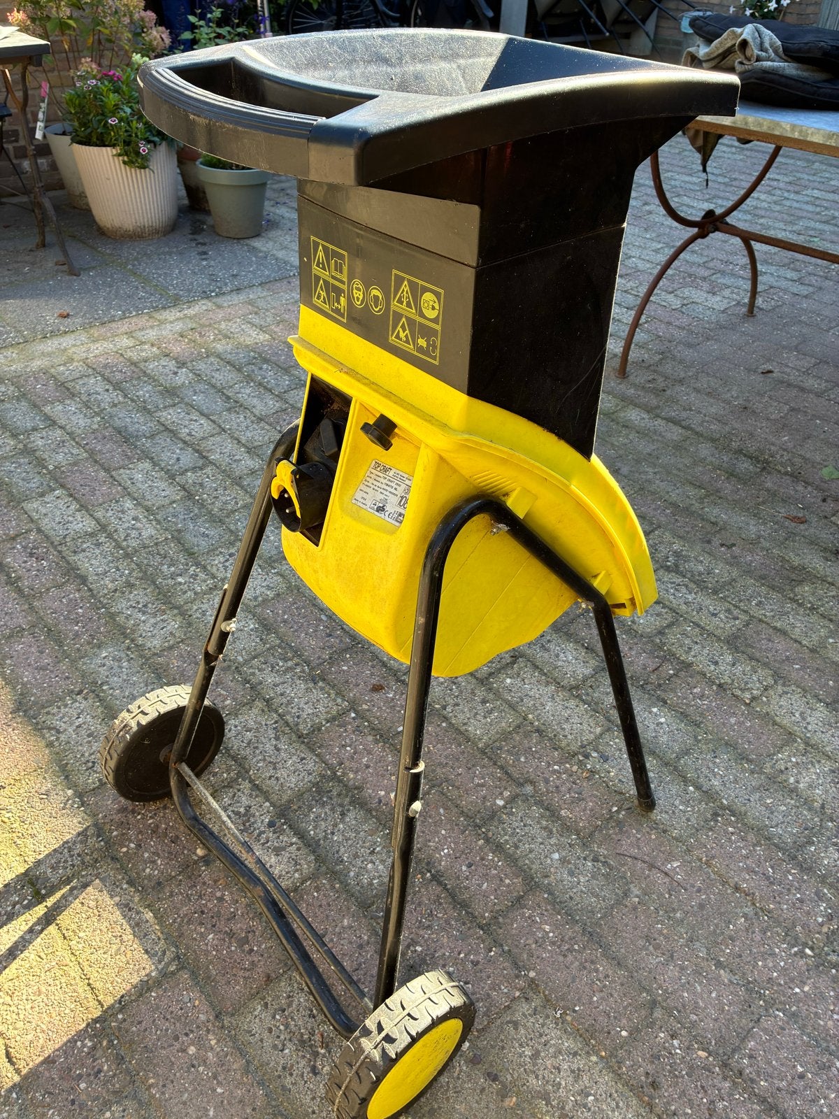 Top Craft 2500W Elektrische Hakselaar - Gebruikt, Ophalen, Gebruikt, Elektrisch