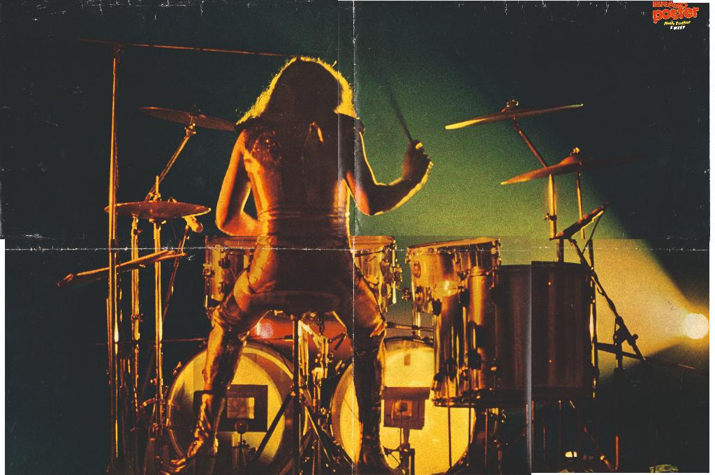 POSTER - SWEET - Mick Tucker - ZELDZAAM, Gebruikt, Rechthoekig Liggend, Ophalen of Verzenden, A1 t/m A3