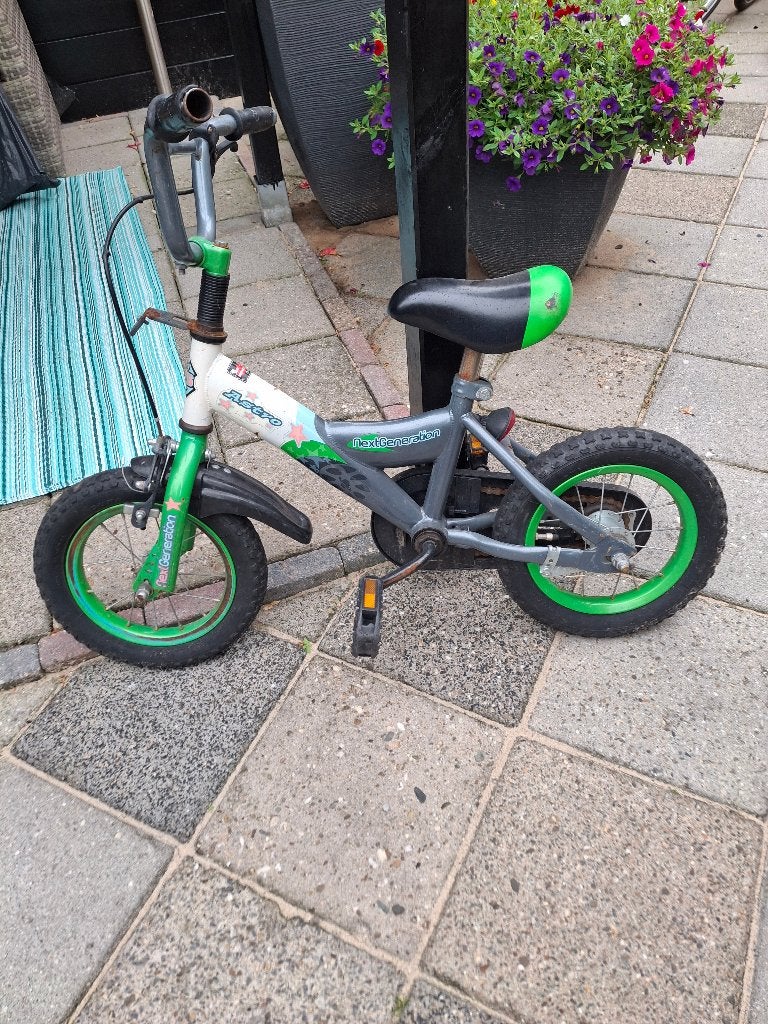 Kinderfietsje - Opknappertje, Ophalen, Gebruikt, Minder dan 16 inch
